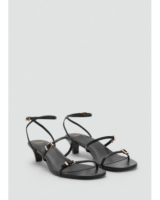 Mango White Sandale Cintia