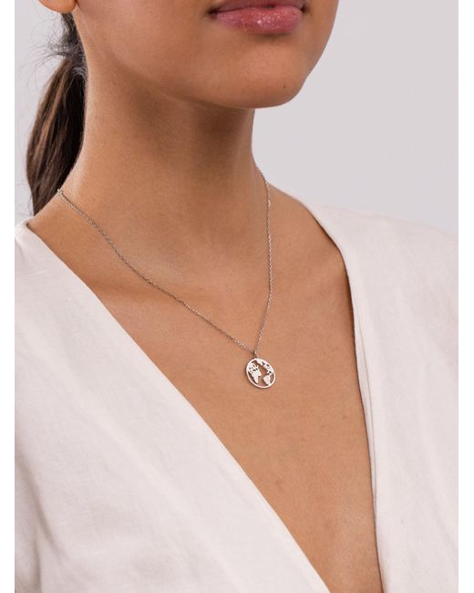 PURELEI White Kette World Map