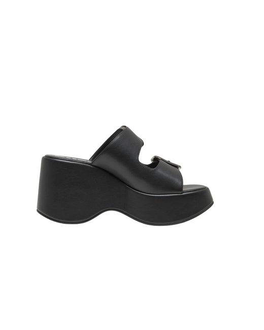 Buffalo Black Pantolette Joy Ari