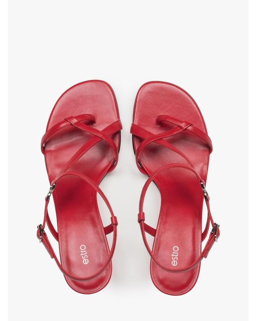 ESTRO Red Sandale 013-9