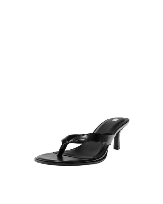 Pull&Bear Black Zehentrenner