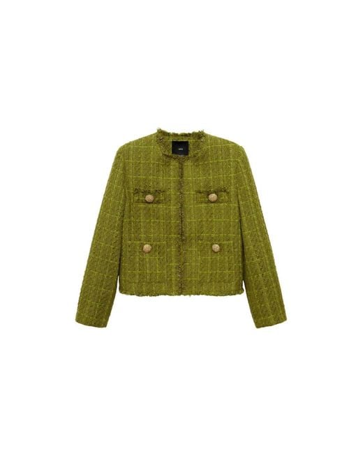 Mango Green Übergangsjacke 'tina'