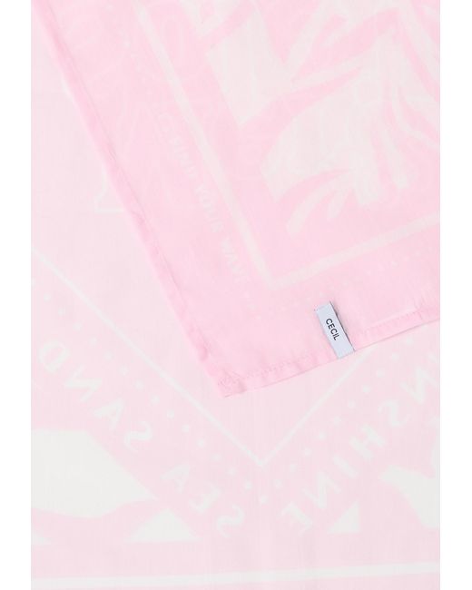 Cecil Pink Tuch