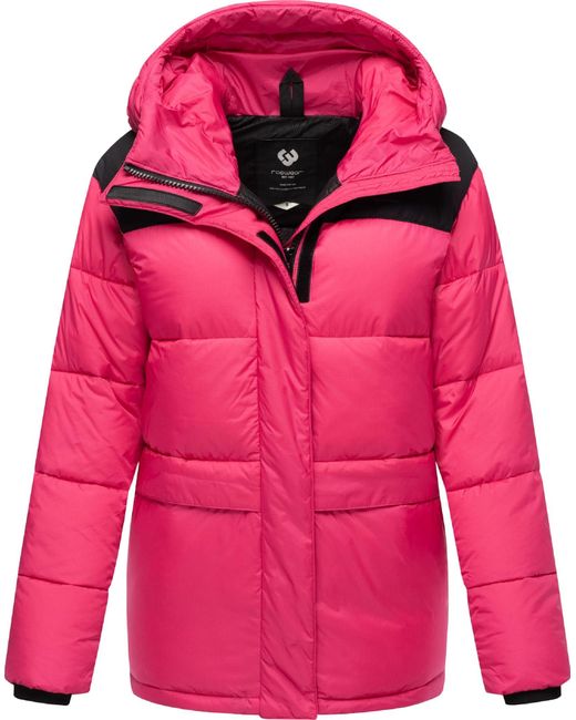 Ragwear Pink Jacke Wikesh