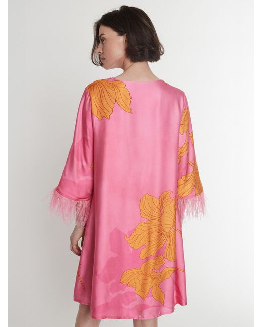 Ana Alcazar Pink Kleid Pasoly