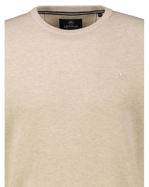 Lerros Pullover Basic in Red für Herren