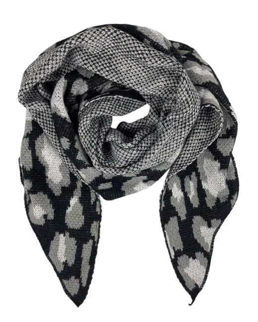 Kumixi Gray Schal Leopard