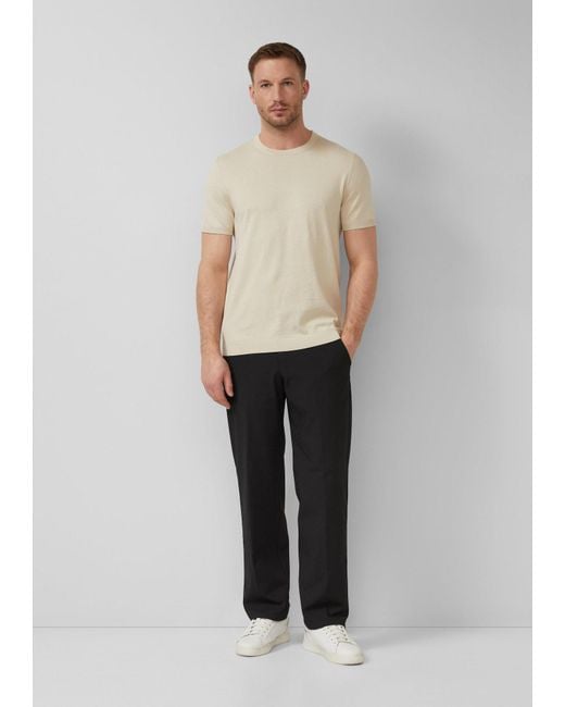 S.oliver Strickpullover in Natural für Herren