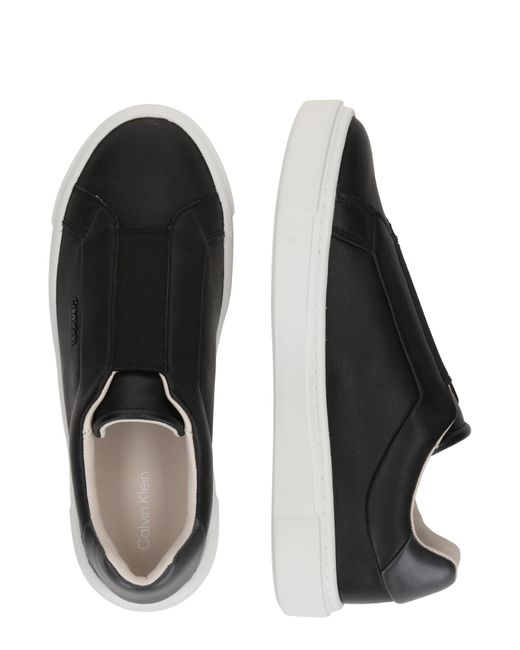 Calvin Klein Black Slip On 'Cupsole'