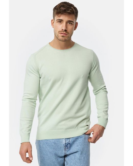 INDICODE Pullover Gamal in Green für Herren