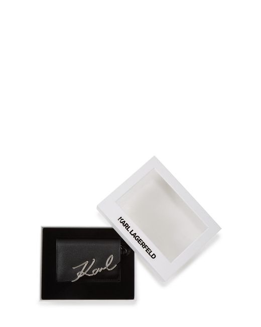 Karl Lagerfeld Black Kartenetui