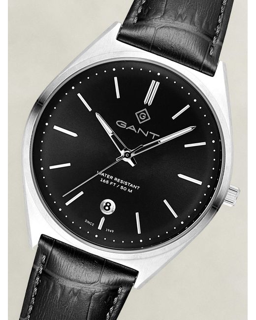 Gant Uhr in Black für Herren