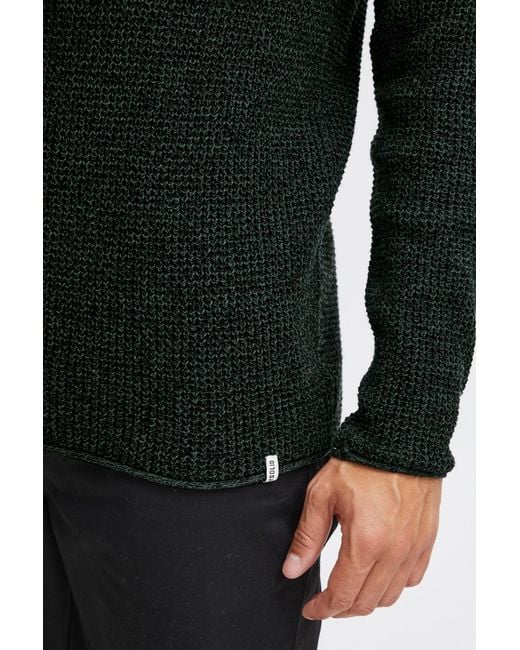 Solid Pullover in Black für Herren