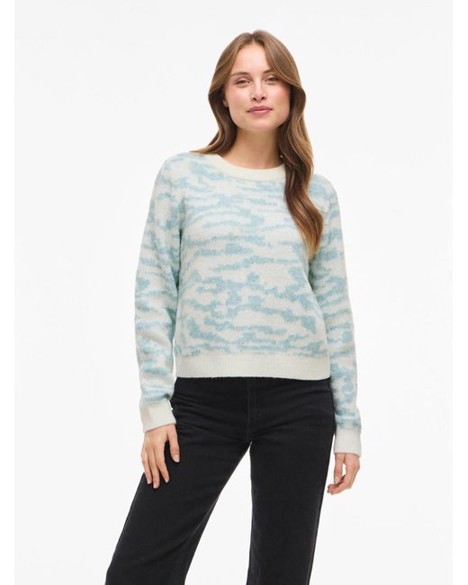 Vila Blue Pullover Viopera