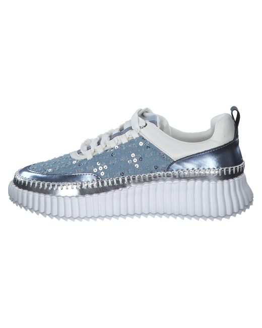 La Strada Blue Schnürschuh '2300962'