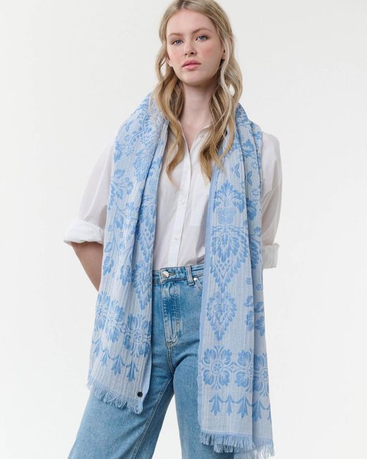Fraas Blue Schal