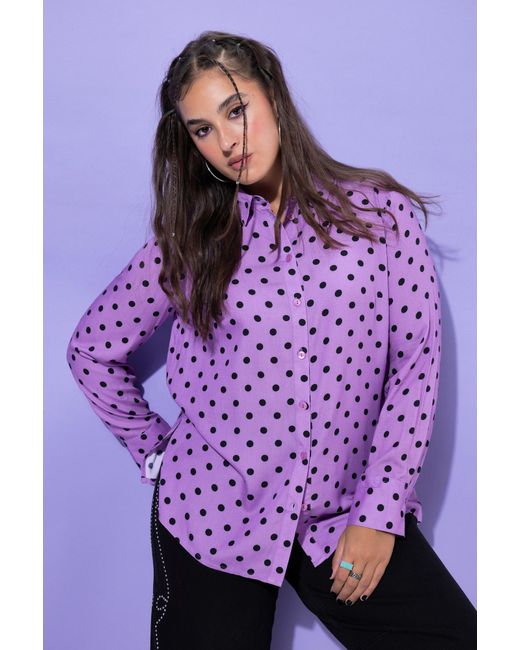 Studio Untold Purple Bluse