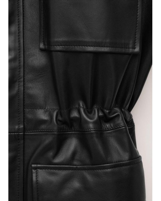 Mango Black Parka Robert