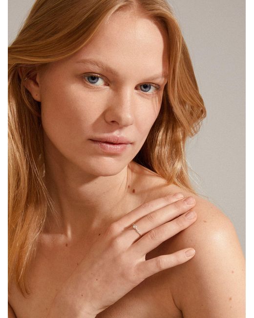 Pilgrim White Ring Lulu