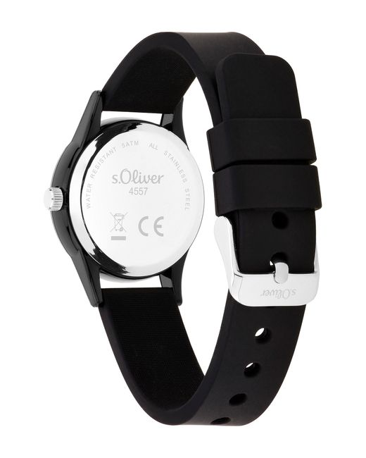 S.oliver Black Analoguhr