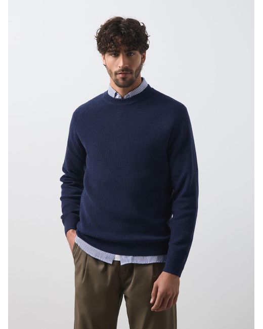 Next Pullover Essential in Blue für Herren