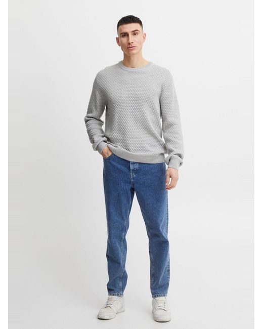 Solid Pullover Clive in Gray für Herren