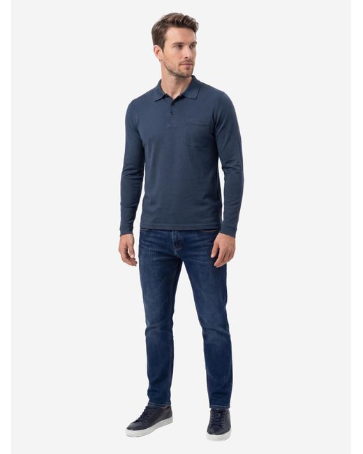 RAGMAN Shirt Basic in Blue für Herren