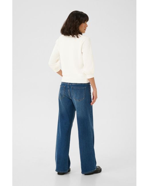 Kaffe White Pullover