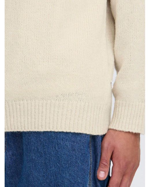 Solid Strickpullover Sdhamdani in White für Herren