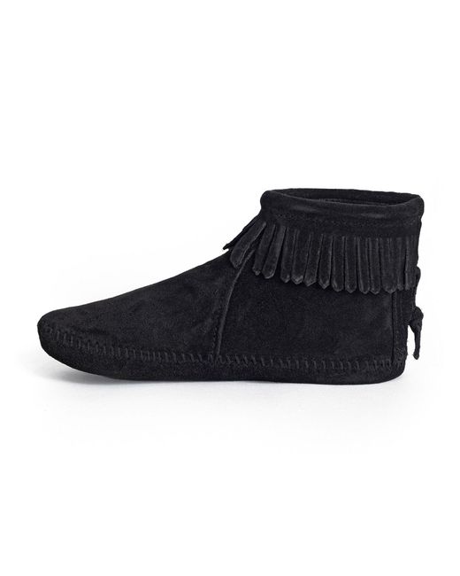 Minnetonka Black Stiefelette