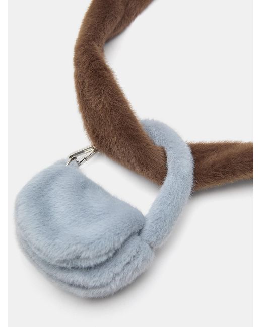 Pull&Bear Brown Schultertasche Charm
