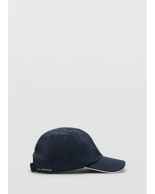 Mango Cap Perform in Blue für Herren