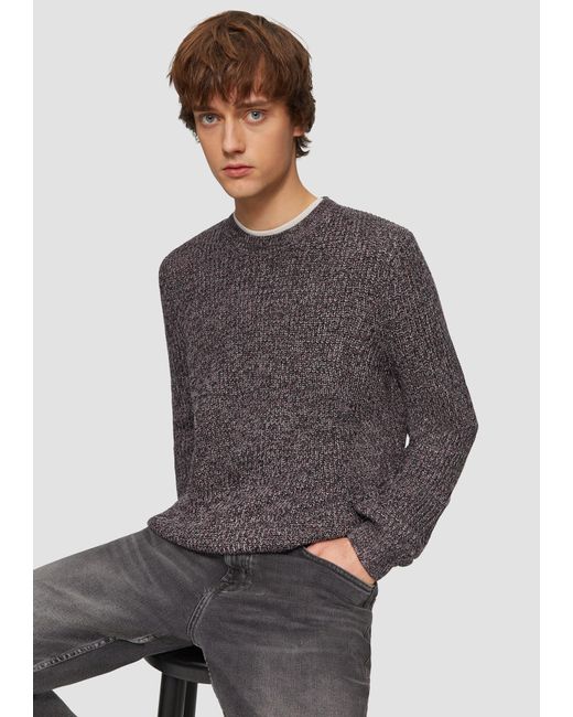 QS Pullover in Gray für Herren