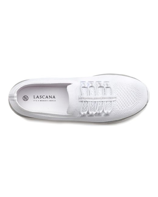 Lascana White Slip On