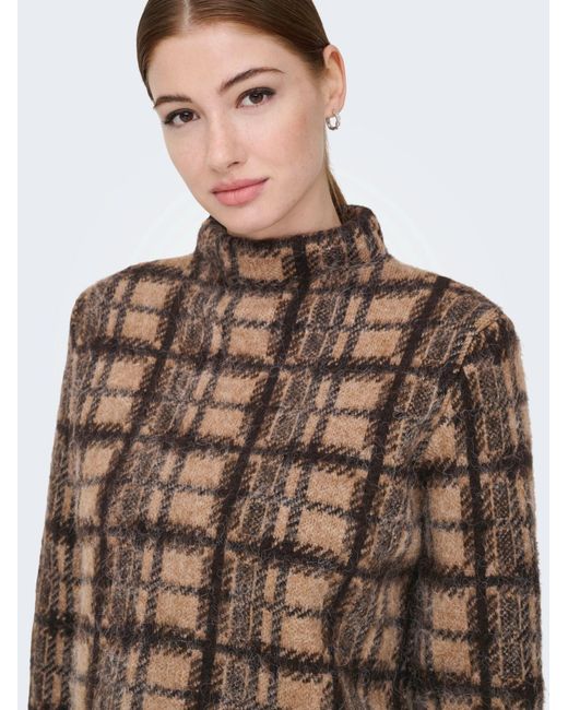 ONLY Brown Pullover Onllouise