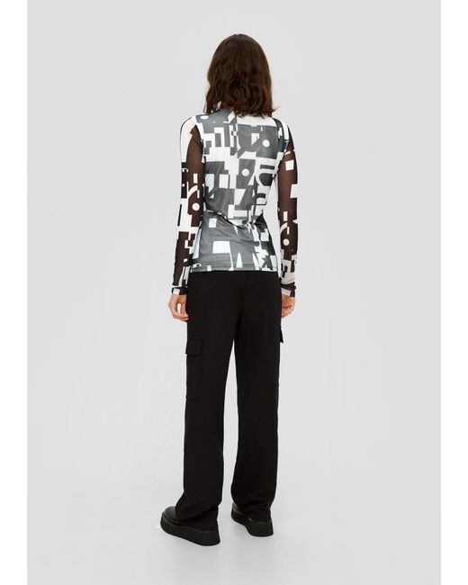 QS Black Bluse