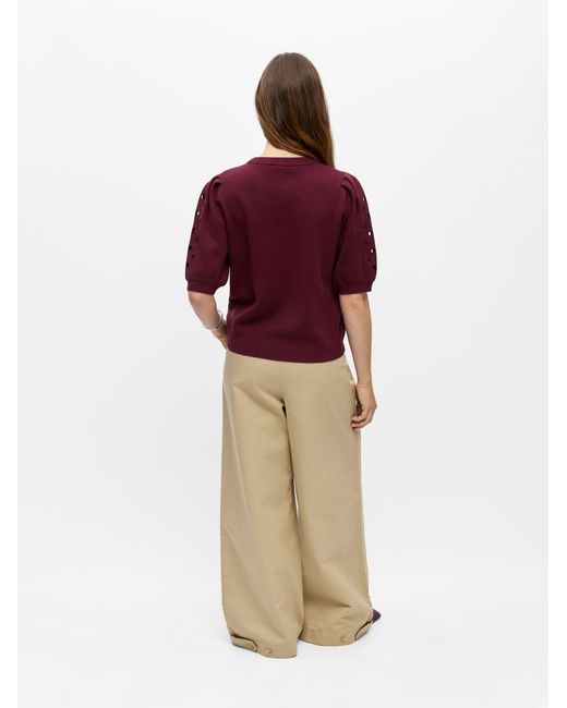 Object Red Pullover Objyuki