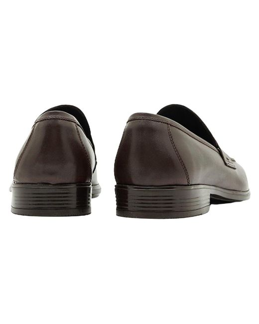 Desa Mokassin Slipper in Brown für Herren