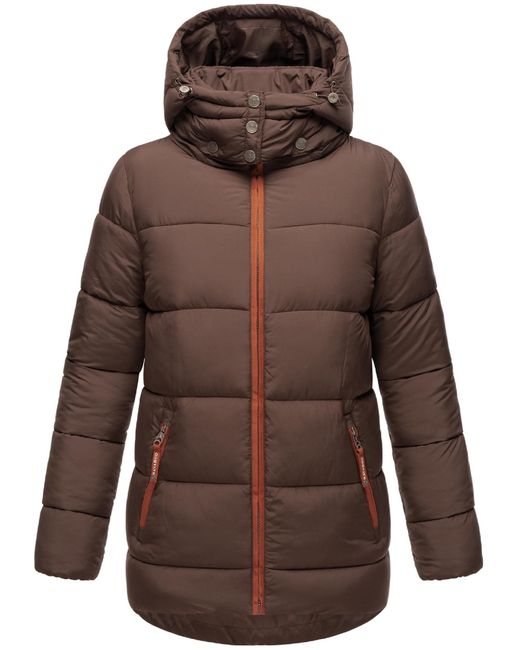 Navahoo Brown Winterjacke 'Wattewölkchen'