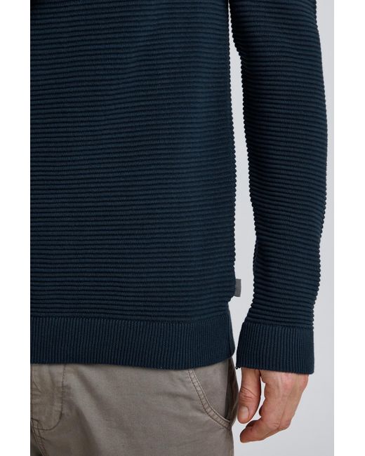 Solid Pullover Nick in Blue für Herren
