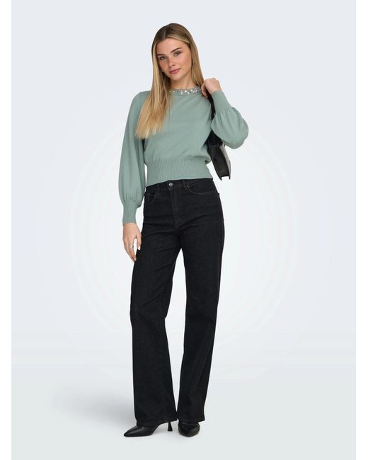 ONLY Green Pullover Onlmile
