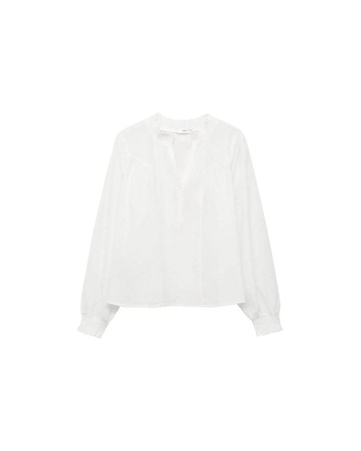 MANGO TEEN White Bluse 'Matilde'