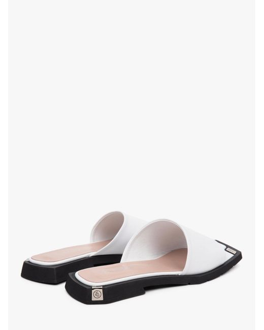 ESTRO White Pantolette 54-396