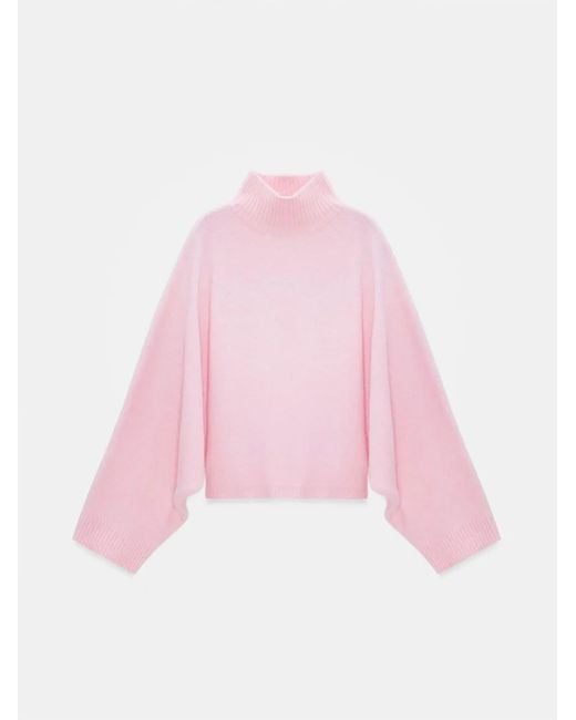 Dilvin Pink Pullover Pullover