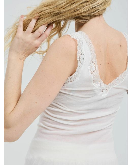 Seamless Basic White Top