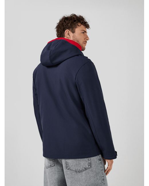 FC Bayern München Softshelljacke Essentials in Blue für Herren