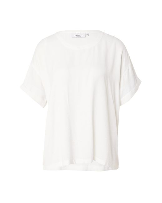 MSCH Copenhagen White T-shirt 'maluca'