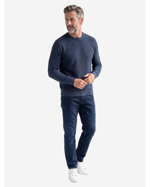 Lerros Pullover Basic in Blue für Herren