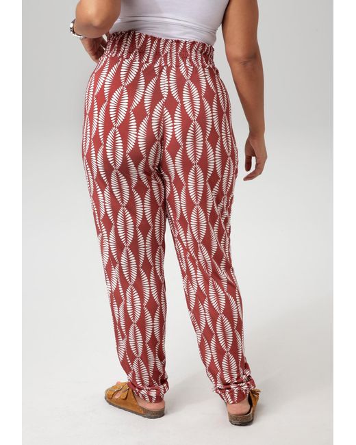 Aniston PLUS Red Hose