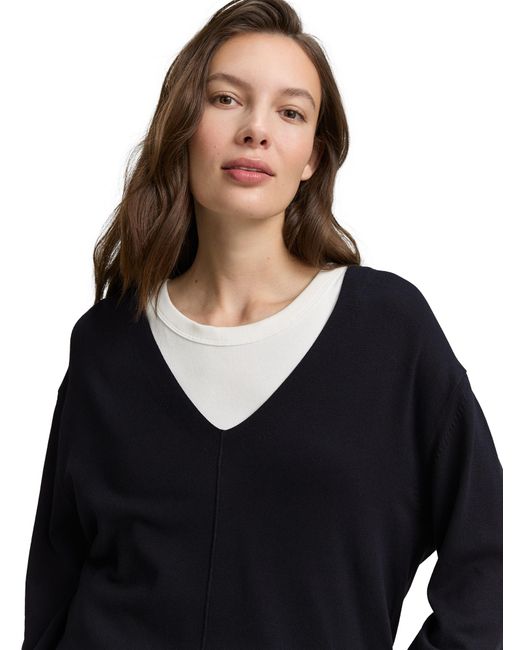 Tom Tailor Blue Pullover